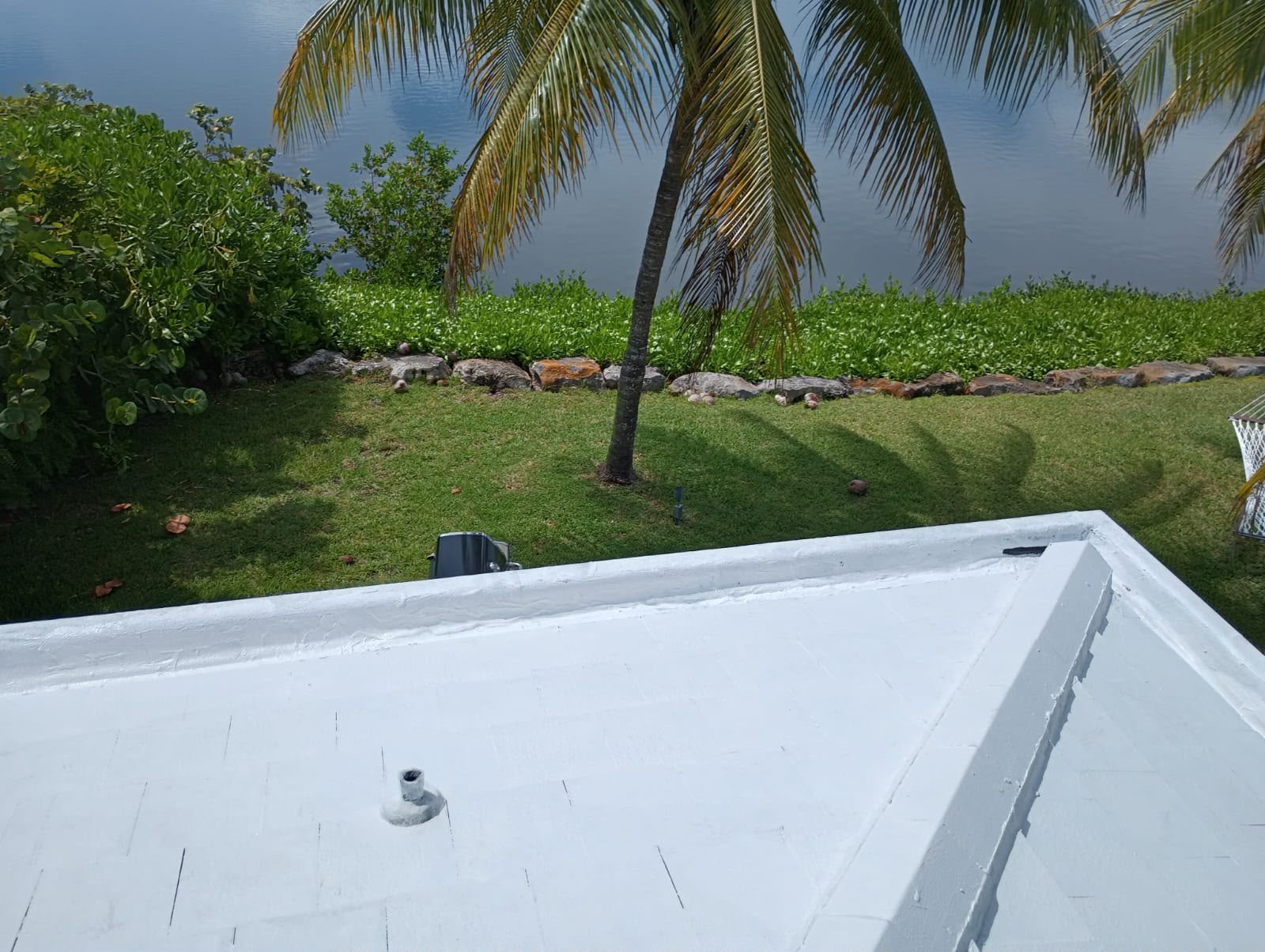 Flat Roof Coating — Lakeside Home